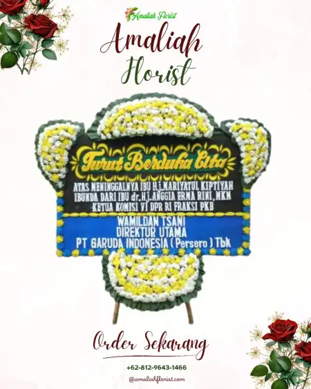 Papan Bunga Duka Balai Naras